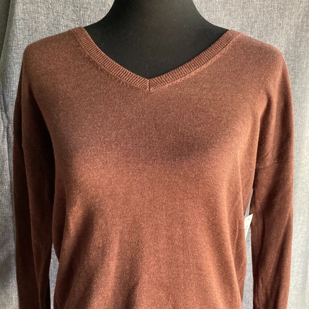 Brown Tunic Sweater